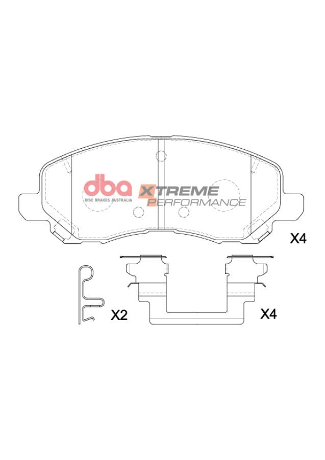 DBA Brake Pads Xtreme Performance | Front Axle — BP OPREMA I SERVIS d.o.o.
