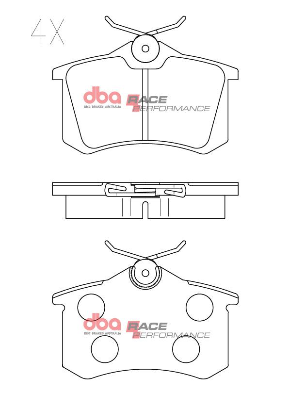 DBA Brake Pads Race Performance — BP OPREMA I SERVIS d.o.o.