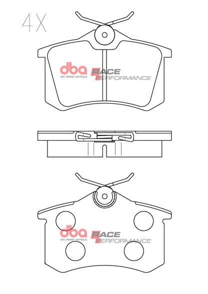 DBA Brake Pads Race Performance — BP OPREMA I SERVIS d.o.o.