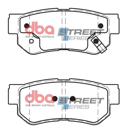 DBA Brake Pads Street Series Ceramic | Rear Axle — BP OPREMA I SERVIS d.o.o.