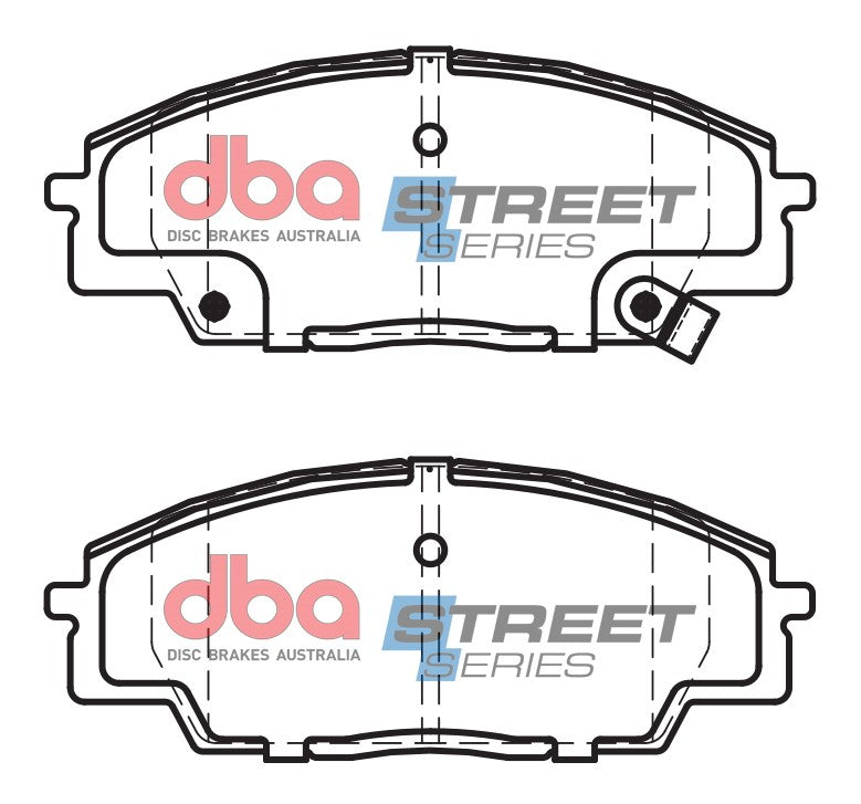 DBA Brake Pads Street Series Ceramic | Front Axle — BP OPREMA I SERVIS d.o.o.