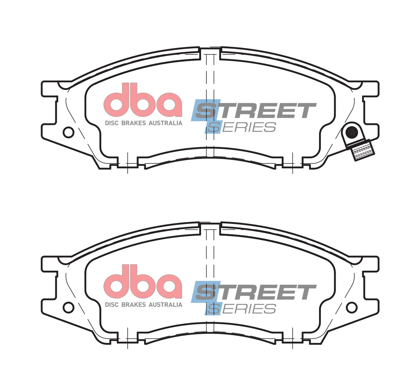 DBA Brake Pads Street Series Ceramic | Front Axle — BP OPREMA I SERVIS d.o.o.