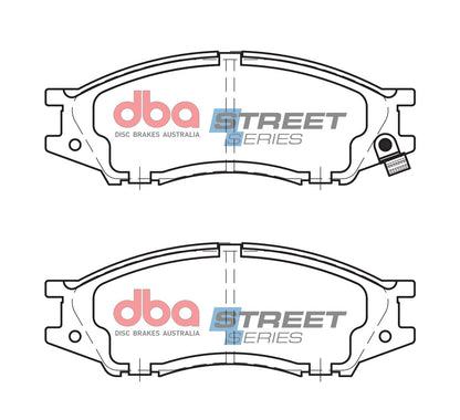 DBA Brake Pads Street Series Ceramic | Front Axle — BP OPREMA I SERVIS d.o.o.