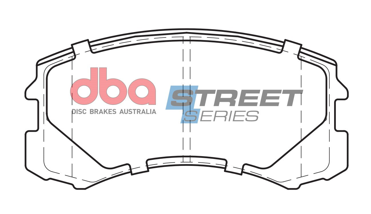 DBA Brake Pads Street Series Ceramic | Front Axle — BP OPREMA I SERVIS d.o.o.