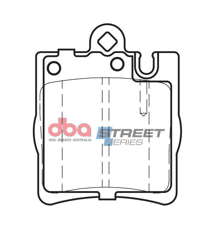 DBA Brake Pads Street Series Ceramic | Rear Axle — BP OPREMA I SERVIS d.o.o.