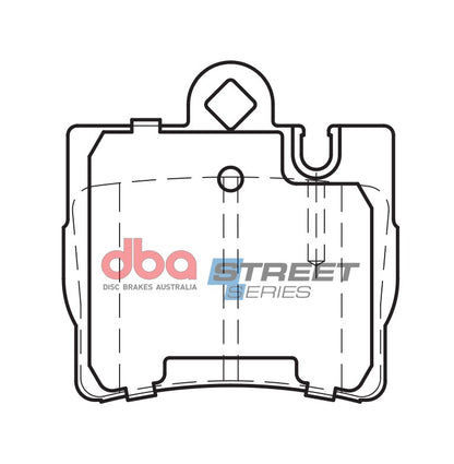 DBA Brake Pads Street Series Ceramic | Rear Axle — BP OPREMA I SERVIS d.o.o.