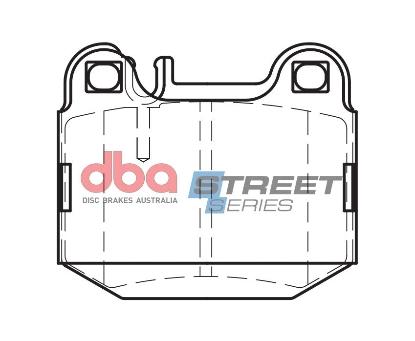 DBA Brake Pads Street Series Ceramic | Rear Axle — BP OPREMA I SERVIS d.o.o.