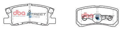 DBA Brake Pads Street Series Ceramic | Rear Axle — BP OPREMA I SERVIS d.o.o.