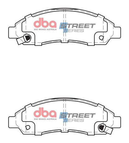 DBA Brake Pads Street Series Ceramic | Front Axle — BP OPREMA I SERVIS d.o.o.