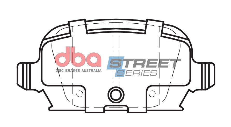 DBA Brake Pads Street Series Ceramic | Rear Axle — BP OPREMA I SERVIS d.o.o.