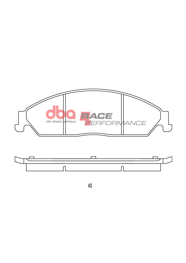 DBA Brake Pads Race Performance — BP OPREMA I SERVIS d.o.o.