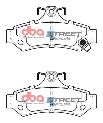 DBA Brake Pads Street Series Ceramic | Rear Axle — BP OPREMA I SERVIS d.o.o.