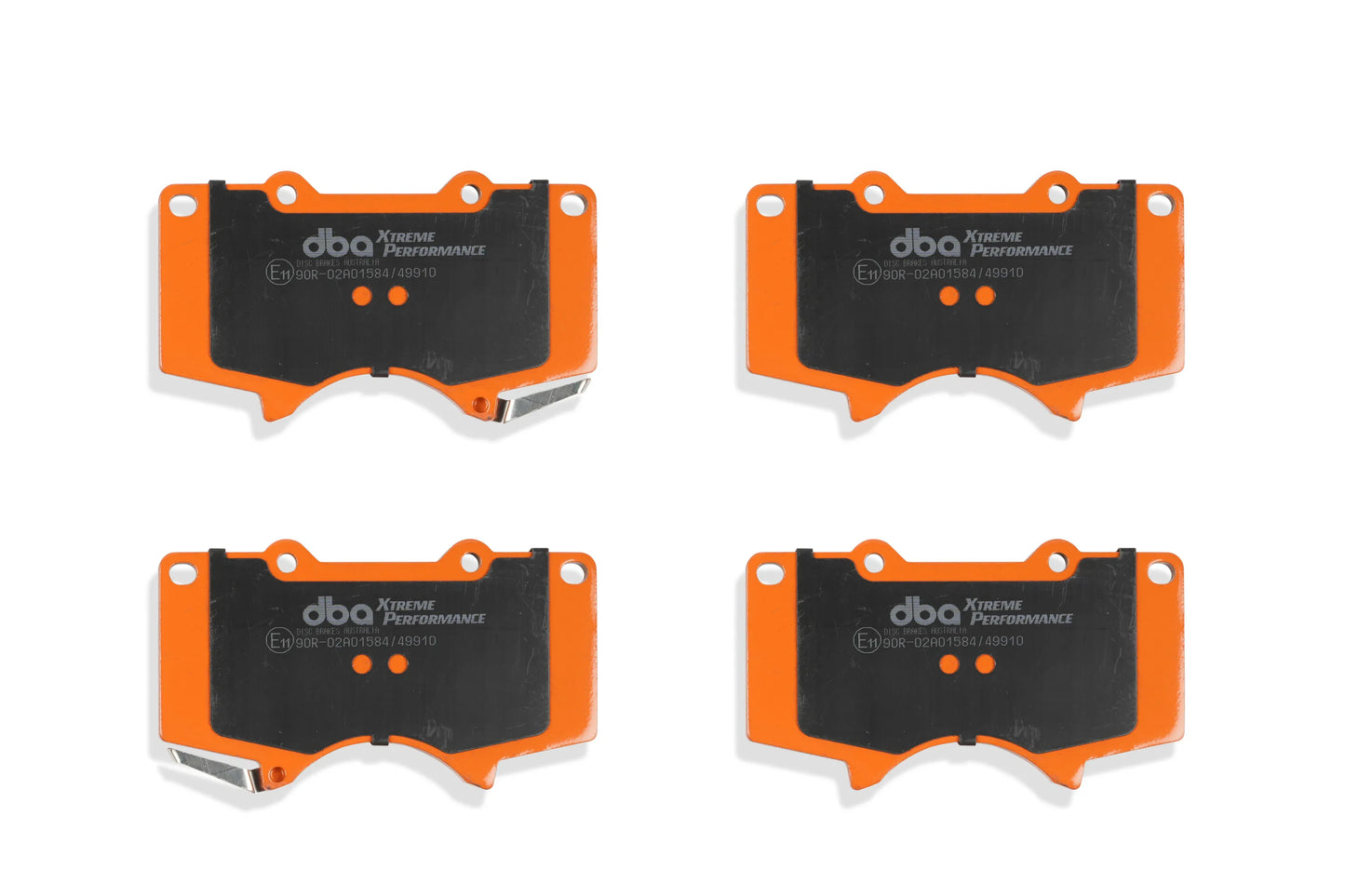 DBA Brake Kit - 4000 Series T3 Slotted & Xtreme Performance Brake Pads (2x DBA42216S + DB1482XP) — BP OPREMA I SERVIS d.o.o.