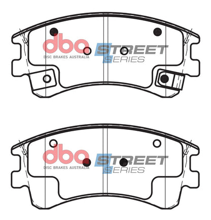 DBA Brake Pads Street Series Ceramic | Front Axle — BP OPREMA I SERVIS d.o.o.