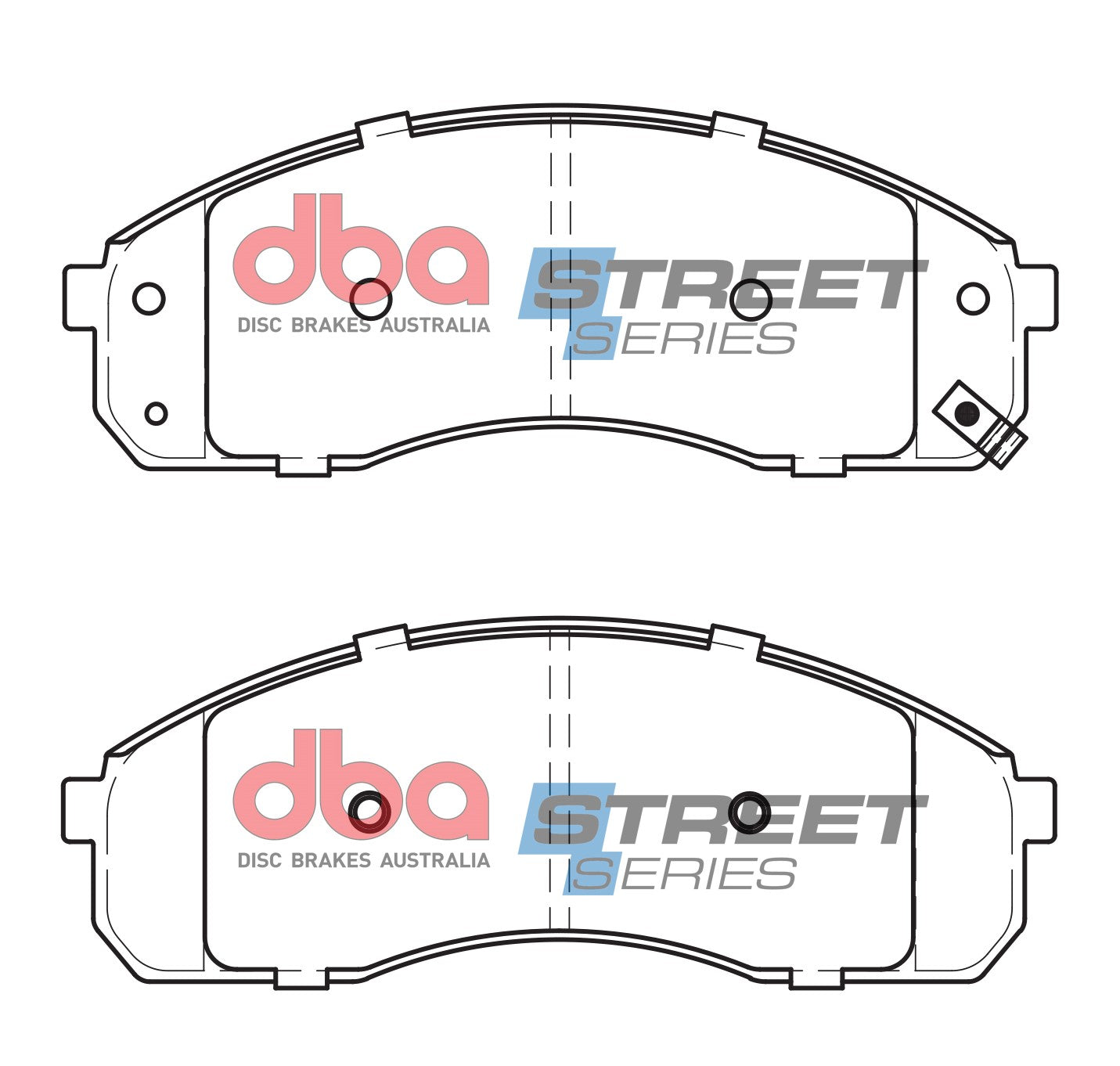 DBA Brake Pads Street Series Semi-metallic | Front Axle — BP OPREMA I SERVIS d.o.o.