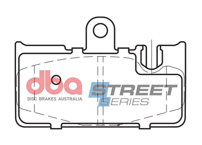 DBA Brake Pads Street Series Ceramic | Rear Axle — BP OPREMA I SERVIS d.o.o.