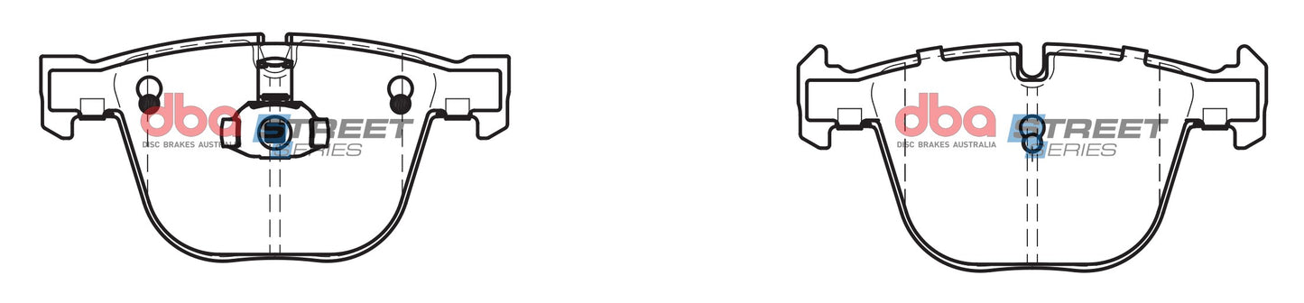 DBA Brake Pads Street Series Ceramic | Rear Axle — BP OPREMA I SERVIS d.o.o.