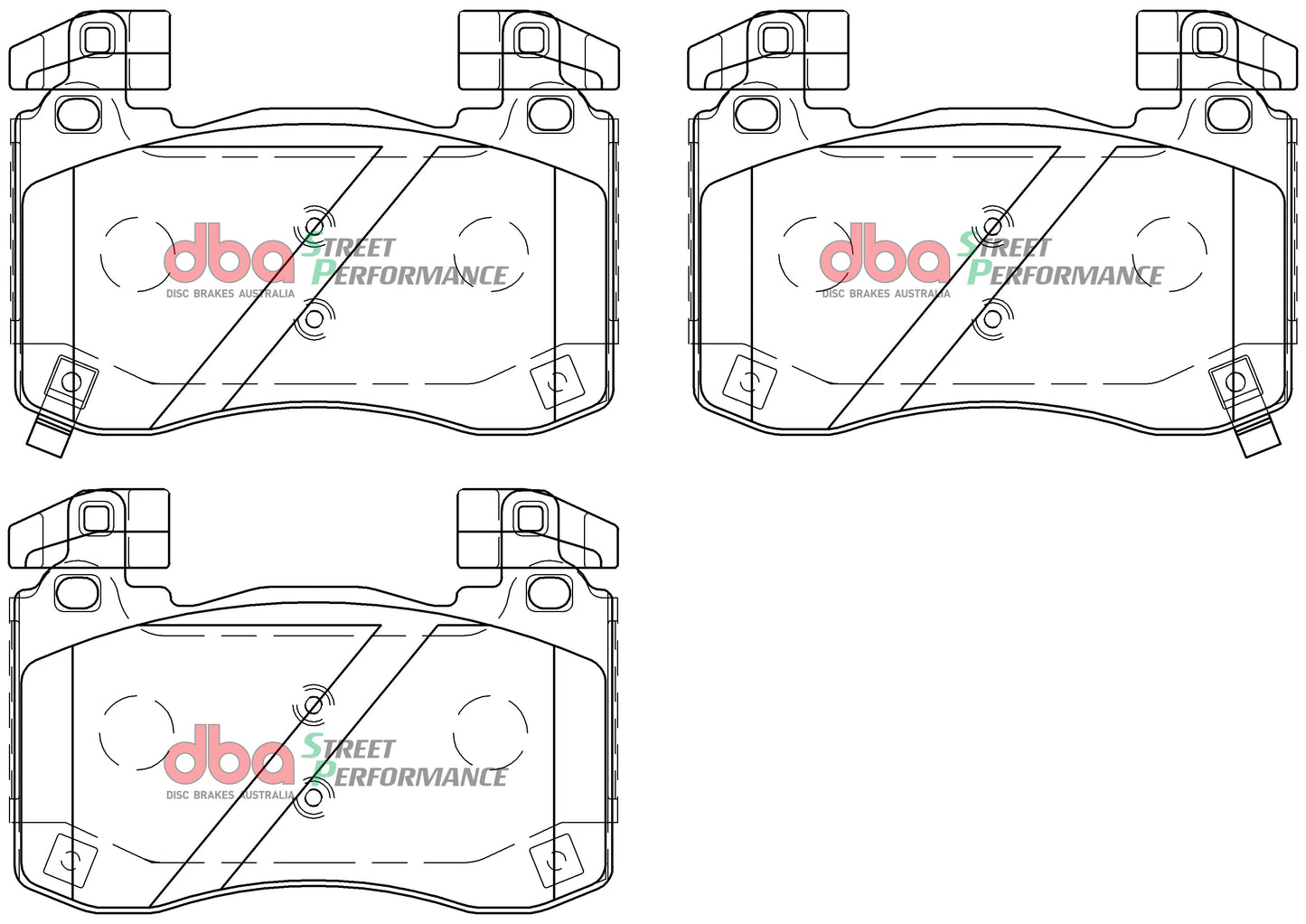 DBA Brake Pads Street Performance | Front Axle — BP OPREMA I SERVIS d.o.o.