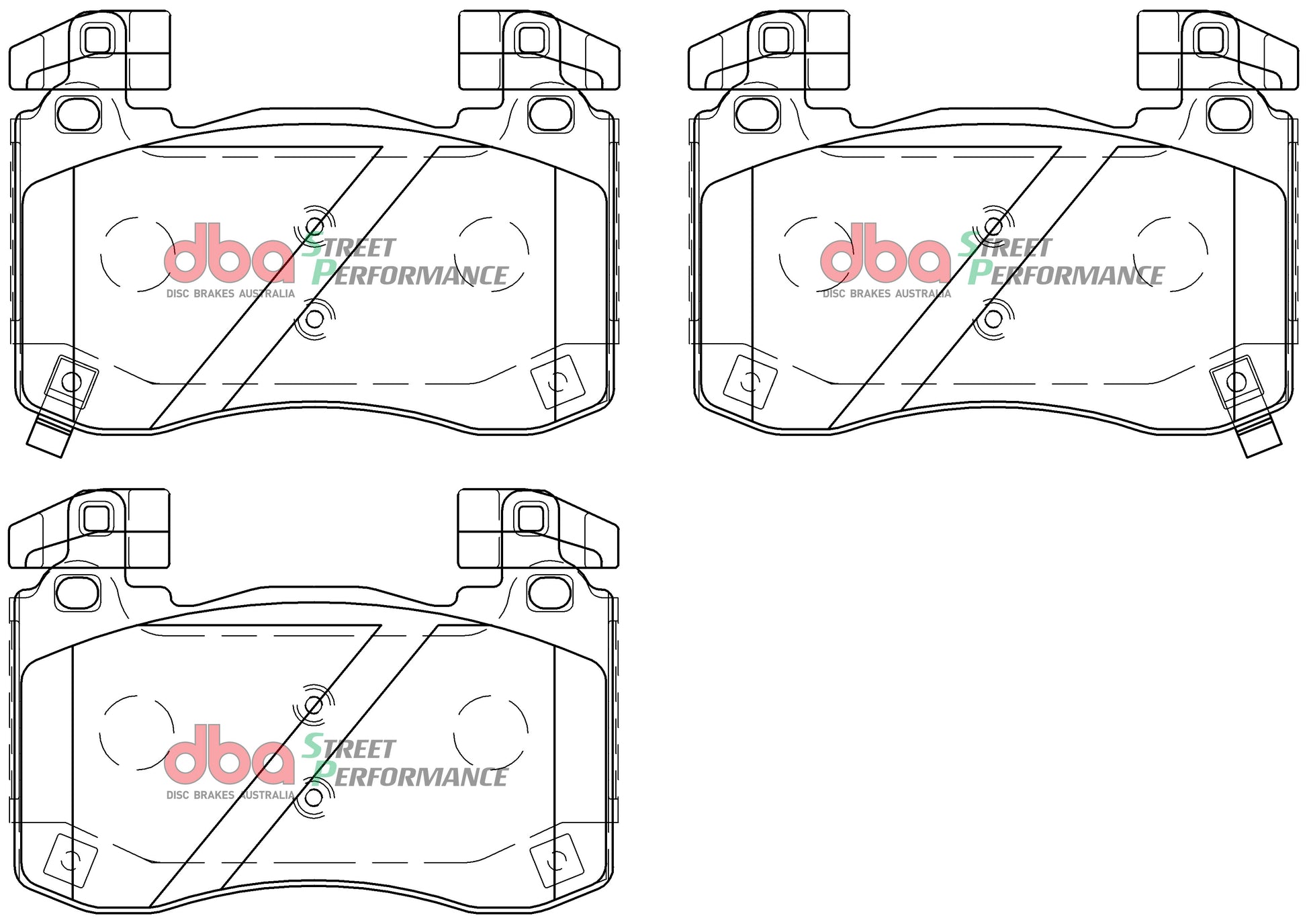 DBA Brake Pads Street Performance | Front Axle — BP OPREMA I SERVIS d.o.o.