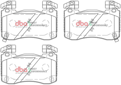 DBA Brake Pads Street Performance | Front Axle — BP OPREMA I SERVIS d.o.o.