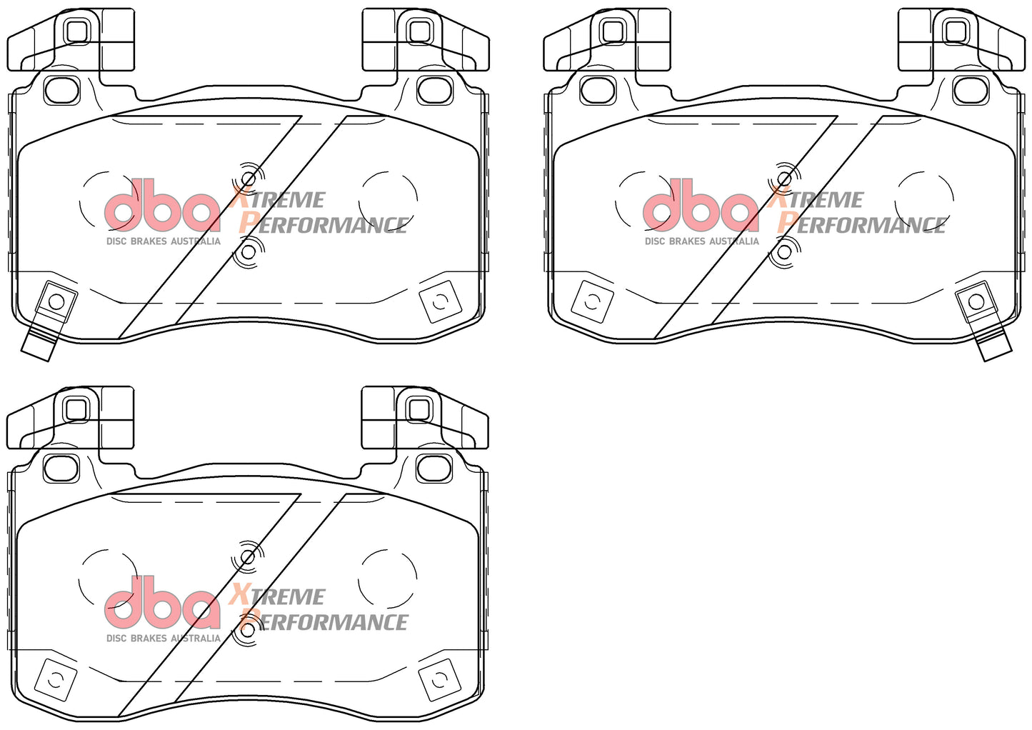 DBA Brake Pads Xtreme Performance ECE R90 certified | Front Axle — BP OPREMA I SERVIS d.o.o.