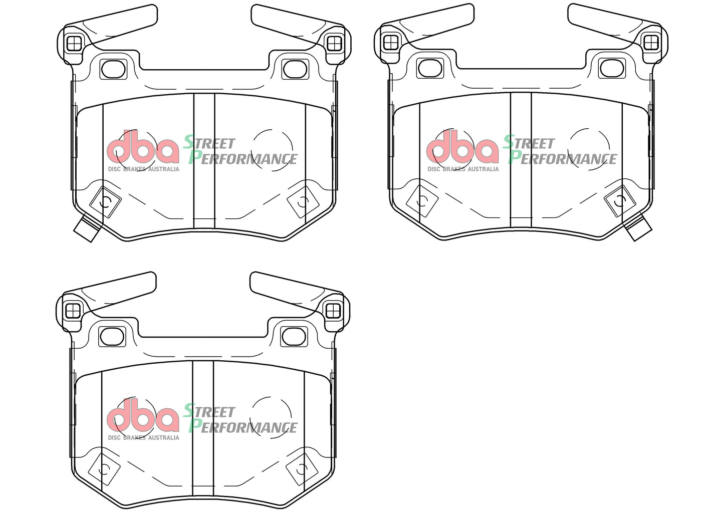 DBA Brake Pads Street Performance | Rear Axle — BP OPREMA I SERVIS d.o.o.
