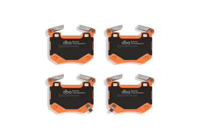 DBA Brake Kit - 4000 Series T3 Slotted & Xtreme Performance Brake Pads (2x DBA43343S + DB15004XP) — BP OPREMA I SERVIS d.o.o.