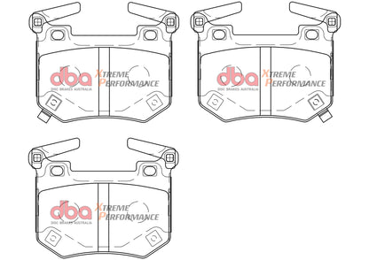 DBA Brake Pads Xtreme Performance ECE R90 certified | Rear Axle — BP OPREMA I SERVIS d.o.o.