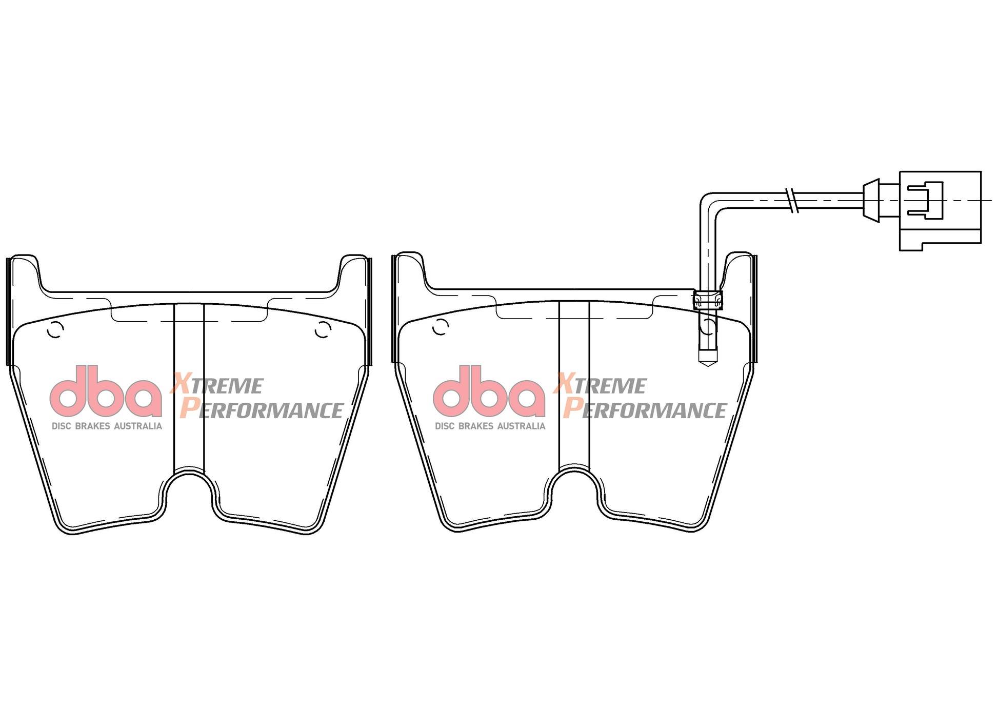 DBA Brake Kit - 5000 T3 Slotted & Xtreme Performance Brake Pads (2x DBA53912SLVS + DB15005XP) — BP OPREMA I SERVIS d.o.o.