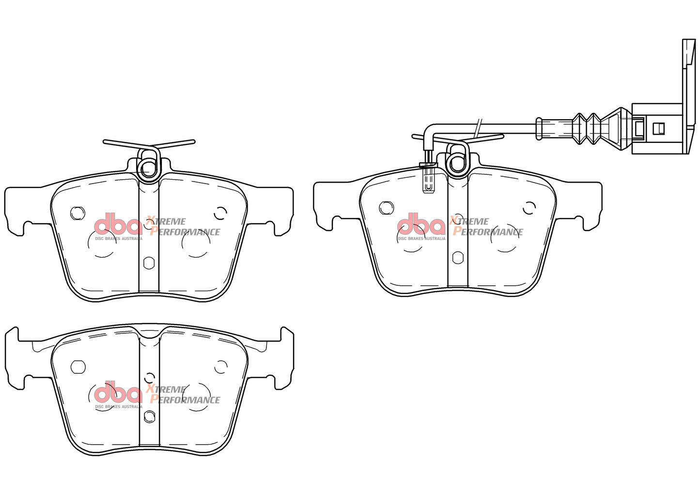 DBA Brake Pads Xtreme Performance ECE R90 certified | Rear Axle — BP OPREMA I SERVIS d.o.o.