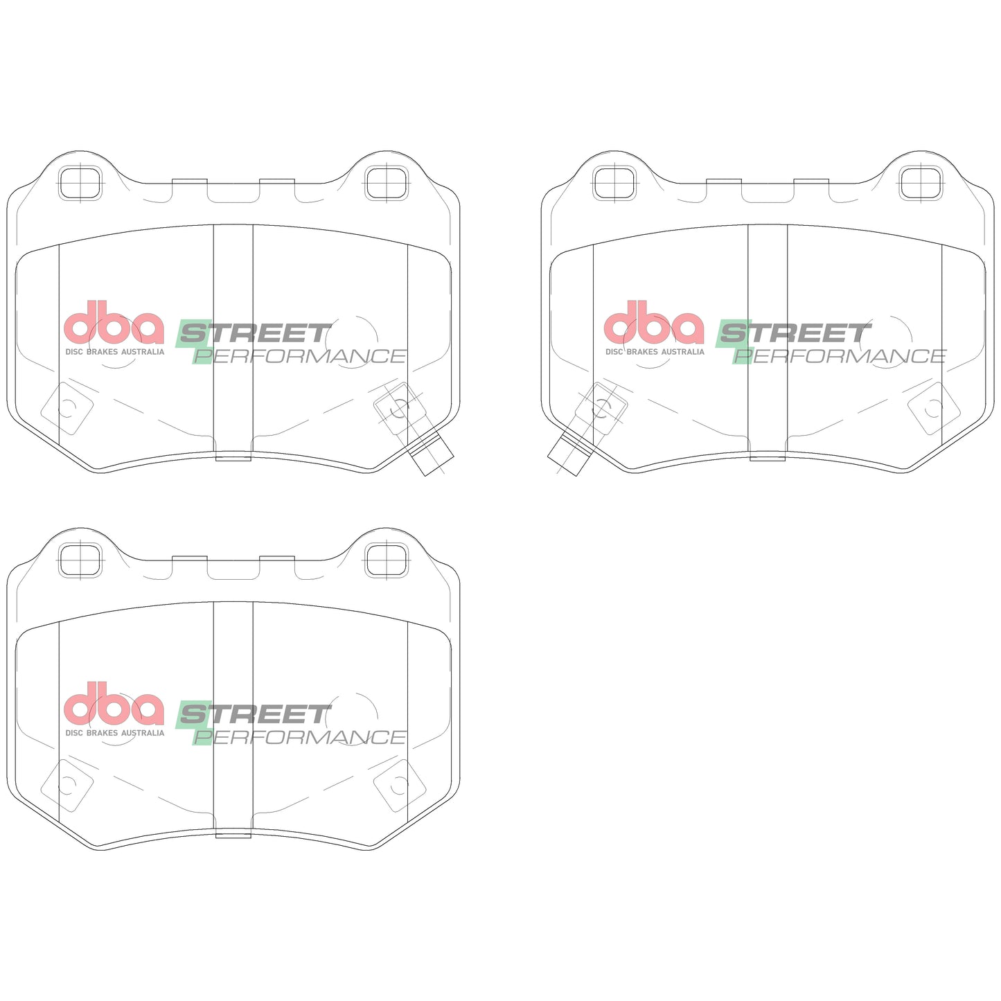 DBA Brake Pads Street Performance | Rear Axle — BP OPREMA I SERVIS d.o.o.