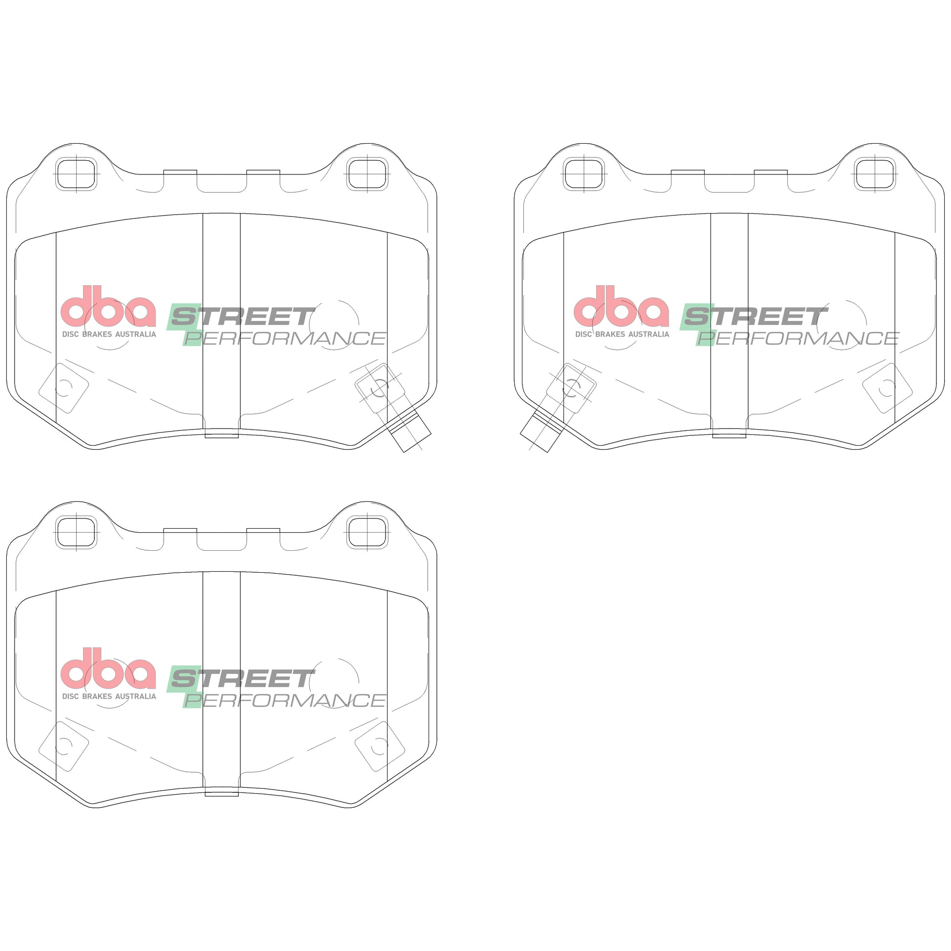 DBA Brake Pads Street Performance | Rear Axle — BP OPREMA I SERVIS d.o.o.