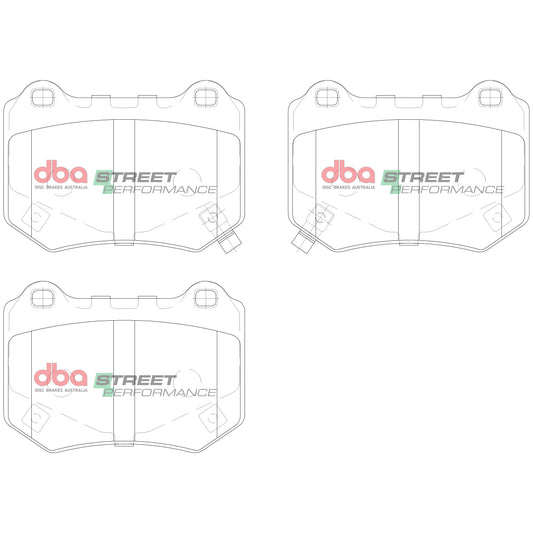 DBA Brake Pads Street Performance | Rear Axle — BP OPREMA I SERVIS d.o.o.
