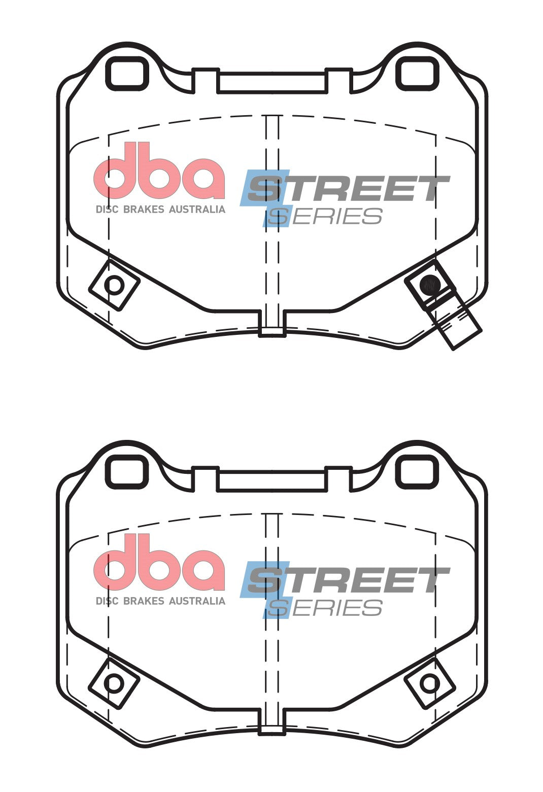DBA Brake Pads Street Series Ceramic | Rear Axle — BP OPREMA I SERVIS d.o.o.