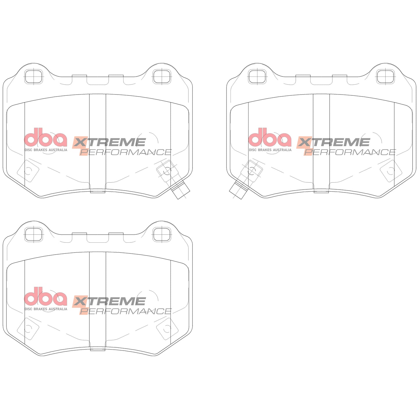 DBA Brake Pads Xtreme Performance ECE R90 certified | Rear Axle — BP OPREMA I SERVIS d.o.o.