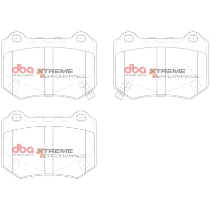 DBA Brake Pads Xtreme Performance ECE R90 certified | Rear Axle — BP OPREMA I SERVIS d.o.o.