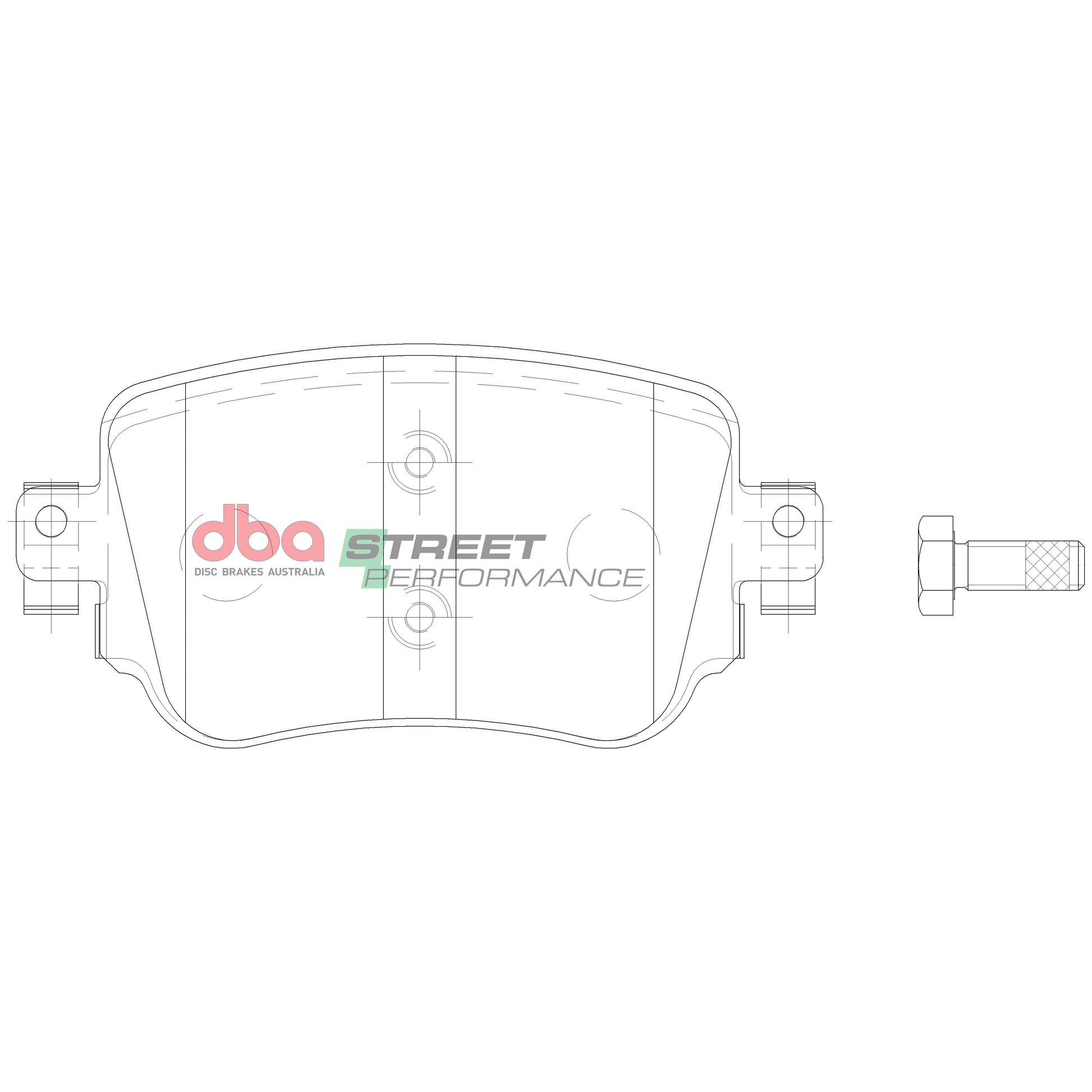 DBA Brake Pads Street Performance | Rear Axle — BP OPREMA I SERVIS d.o.o.