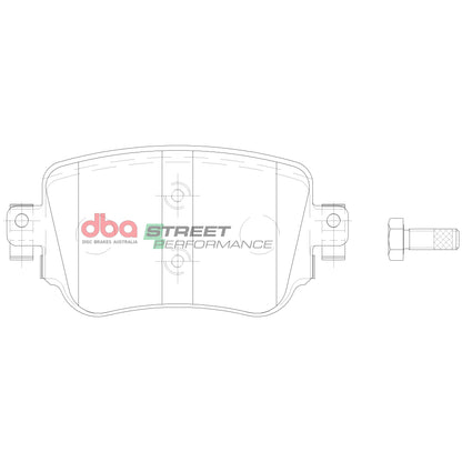 DBA Brake Pads Street Performance | Rear Axle — BP OPREMA I SERVIS d.o.o.