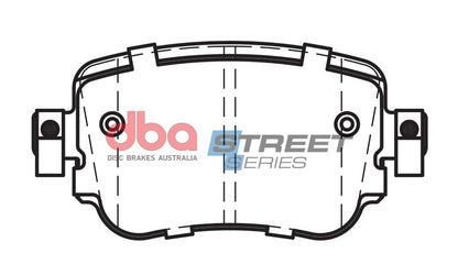 DBA Brake Pads Street Series Ceramic | Rear Axle — BP OPREMA I SERVIS d.o.o.