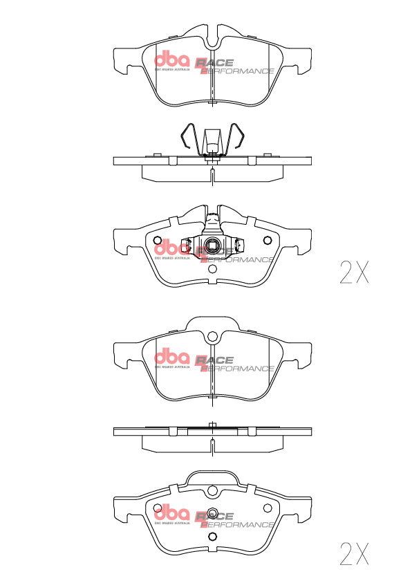 DBA Brake Pads Race Performance — BP OPREMA I SERVIS d.o.o.