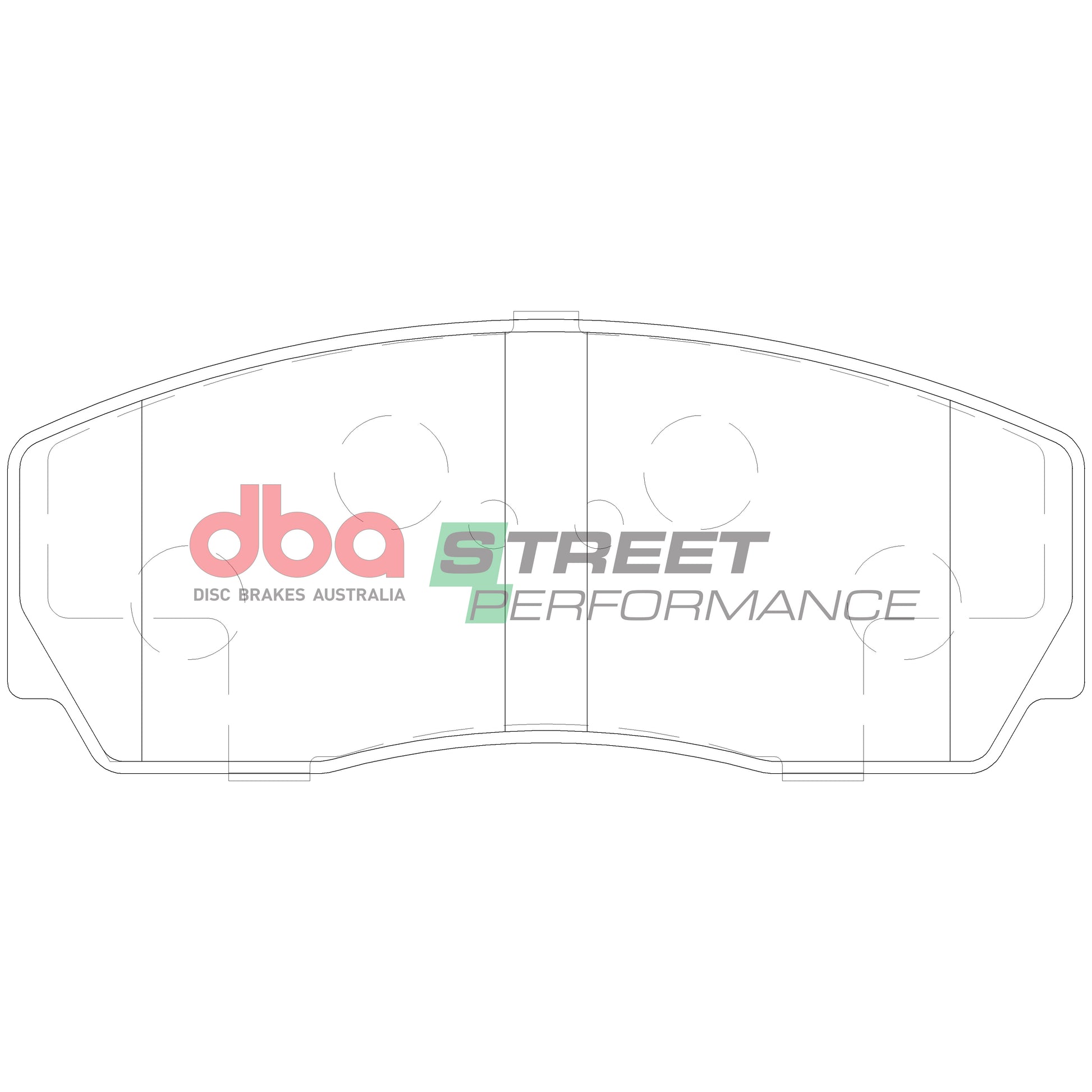 DBA Brake Pads Street Performance | Front Axle — BP OPREMA I SERVIS d.o.o.