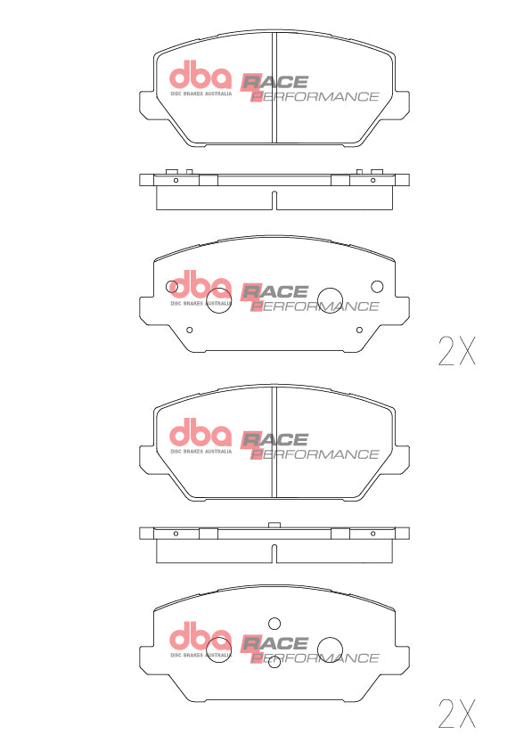 DBA Brake Pads Race Performance — BP OPREMA I SERVIS d.o.o.