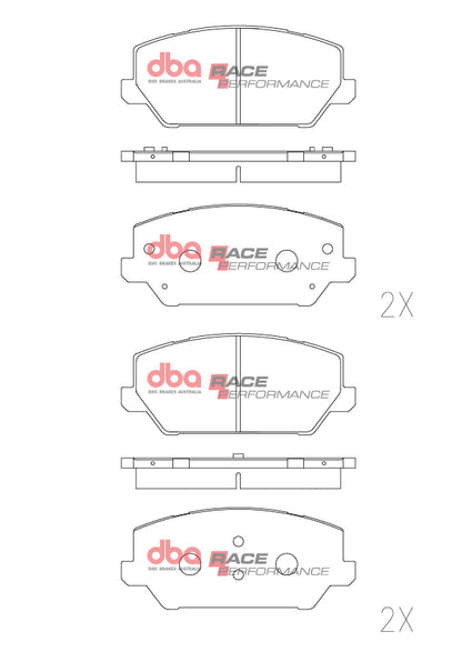 DBA Brake Pads Race Performance — BP OPREMA I SERVIS d.o.o.