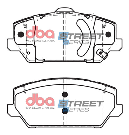 DBA Brake Pads Street Series Ceramic | Front Axle — BP OPREMA I SERVIS d.o.o.