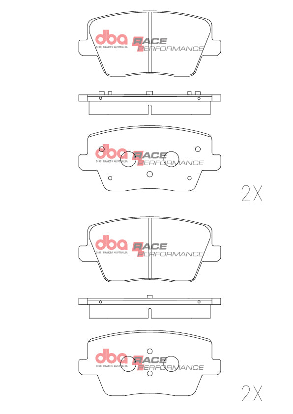 DBA Brake Pads Race Performance — BP OPREMA I SERVIS d.o.o.