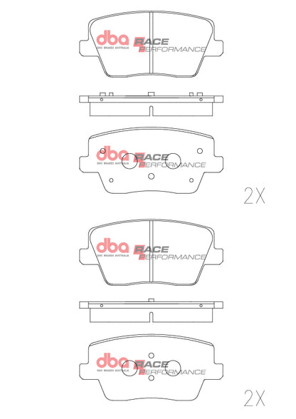 DBA Brake Pads Race Performance — BP OPREMA I SERVIS d.o.o.