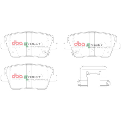 DBA Brake Pads Street Performance | Rear Axle — BP OPREMA I SERVIS d.o.o.