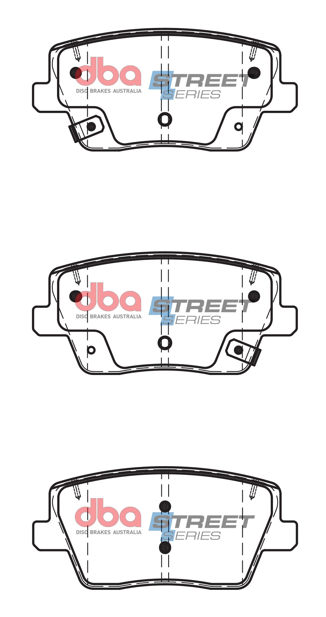 DBA Brake Pads Street Series Ceramic | Rear Axle — BP OPREMA I SERVIS d.o.o.