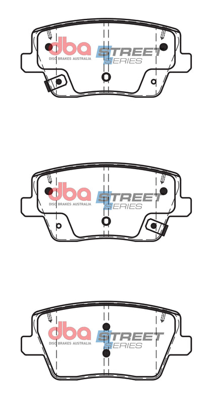 DBA Brake Pads Street Series Ceramic | Rear Axle — BP OPREMA I SERVIS d.o.o.