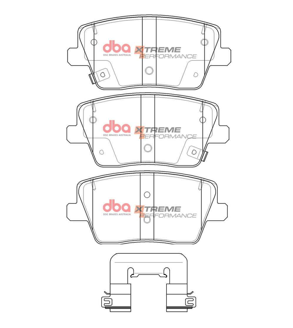 DBA Brake Pads Xtreme Performance | Rear Axle — BP OPREMA I SERVIS d.o.o.